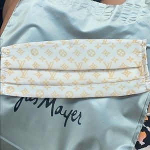LV silk face mask (unworn)